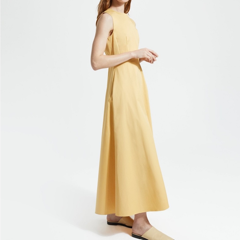 Theory Classic Chino Volume Dart Dress